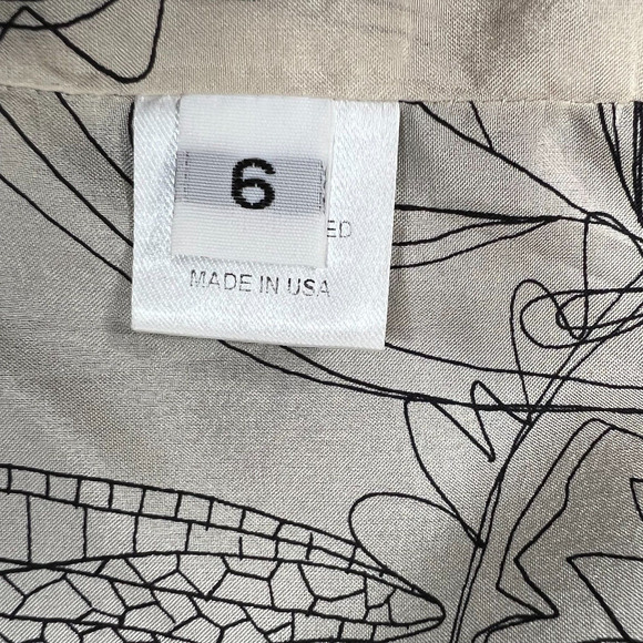 Lela Rose Emerald Green Silk Sheath Dress Size 6 - Picture 9 of 11